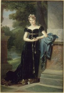Portrait of Countess Maria Walewska. by Francois Gerard