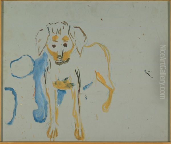 Dog Standing - view 1
