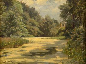 Seenlandschaft by Carl Malchin