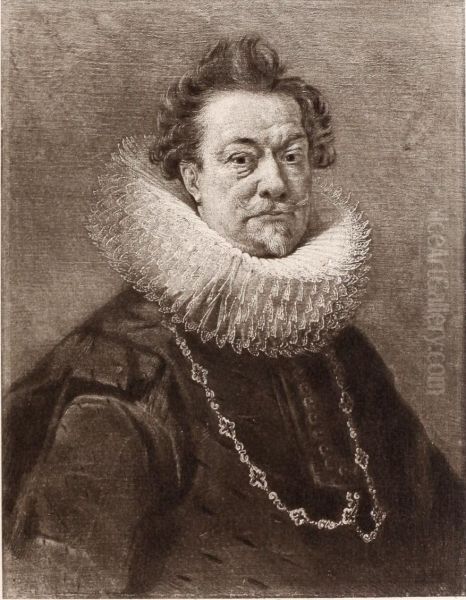 Portrait presumed to be the artist - view 1
