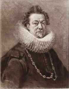 Portrait presumed to be the artist