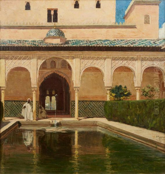 Court of the Lions, Granada. - view 1
