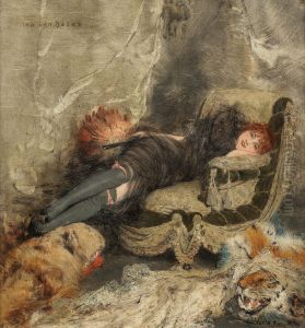 The Coquette by Jan van Beers