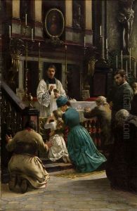 First Communion by unknown