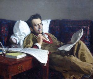 M.I. Glinka at the time he was composing the opera "Ruslan and Lyudmila"