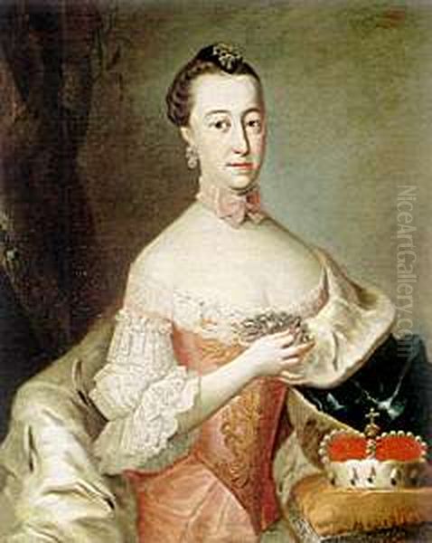 Friederike Caroline von Sachsen-Coburg-Saalfeld (1735-1791), Markgrafin von Brandenburg-Ansbach und Bayreuth - view 1