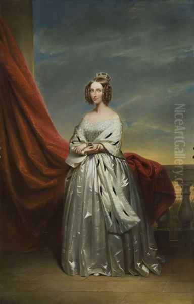 Portrait of Queen Louise Marie - view 1