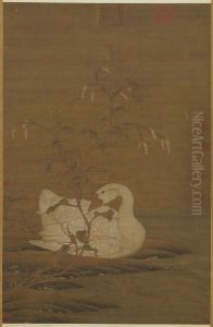 White Goose and Red Polygonum by Emperor Huizong of Song