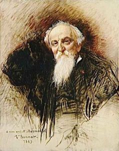 Portrait ofAntoine Francois Marmontel(1816-1898), French pianist, composer and musicologist by Leon Bonnat