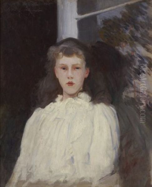 Polly Barnard (aka Girl in White Muslin) - view 1