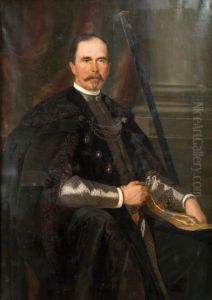 Portret Jana Dzierzyslawa Tarnowskiego by Henryk Rodakowski