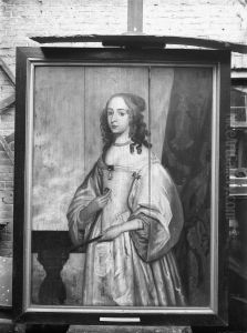 Portrait of Louise Henriette van Oranje- Nassau (1627-1667) by Gerard van Honthorst