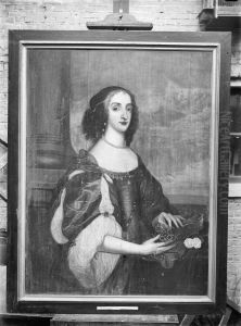 Portrait of Maria Stuart (1631-1661) by Adriaen Hanneman
