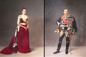 Ferdinand Eduard Freiherr von Stumm (1843-1925) and his wife Pauline (1858-1950) thumbnail