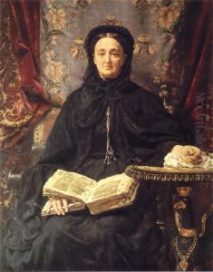 Portret Katarzyny Potockiej by Jan Matejko