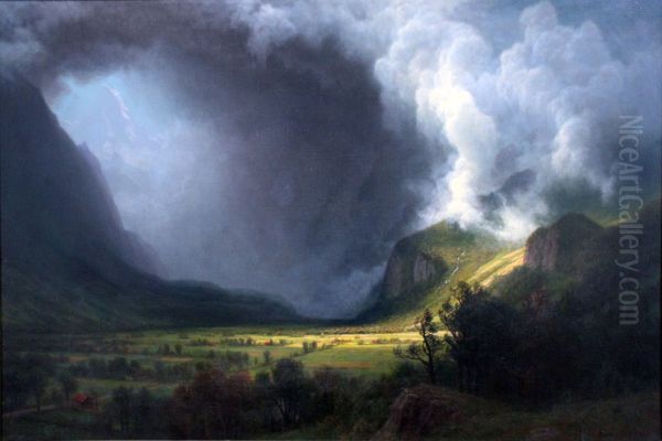 Gathering Storm in the Valley - view 1