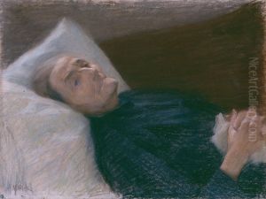 Old Woman in Her Sickbed