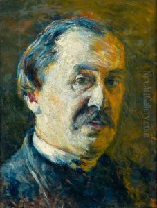 Portret malarza Wladyslawa Goscimskiego by Wladyslaw Podkowinski