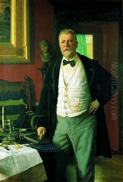 Portrait of Carl Jacobsen, Carlsberg - view 1