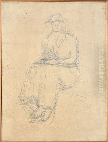 Seated Woman - view 1