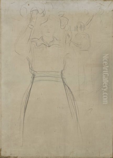Two Women under a Tree - view 1