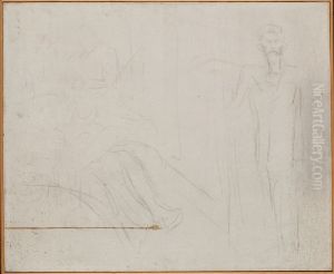 Various Figures by Edvard Munch