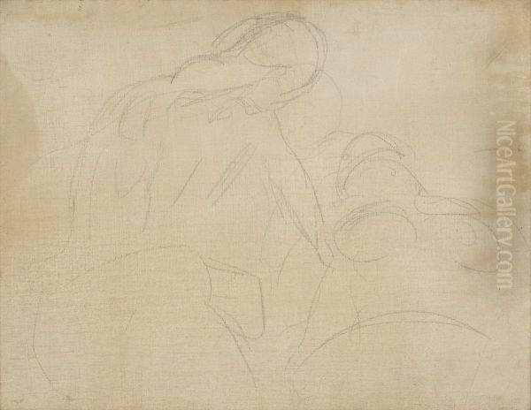 Seated and Reclining Woman - view 1