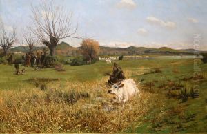La lacciaia by Eugenio Cecconi
