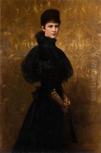 Portrait of Empress Elisabeth Portrait of Empress Elisabeth