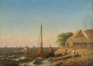 Kysten ved Laboe, Kielerfjorden.