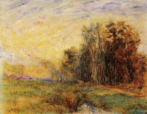 The edge of the wood in Ostend by James Ensor