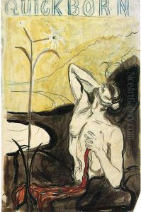 Blossom of Pain. "Quickborn" by Edvard Munch