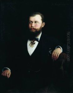 Portrait of the A.M. Sibiryakov by Alexei Korzukhin