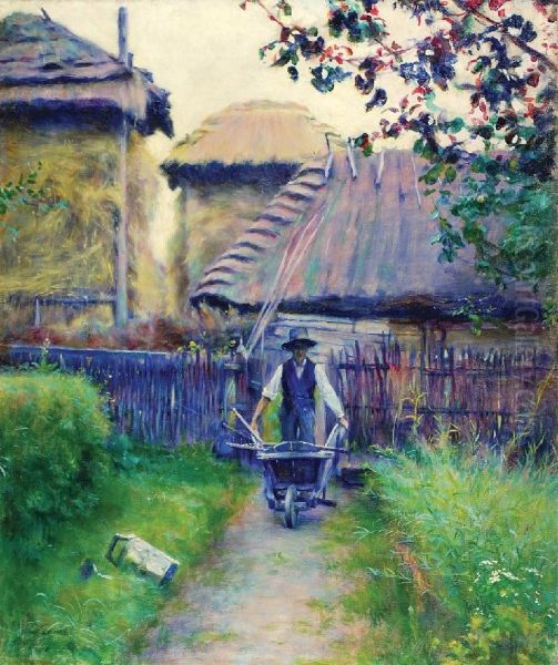 Ogrodnik (Ogrodnik z taczka). - view 1