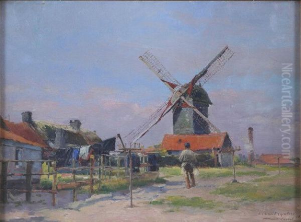 Belgian Town Scene - view 1