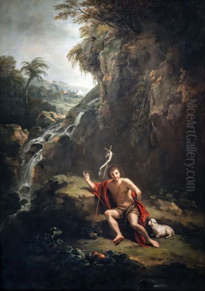 Landscape with St John the Baptist - view 1