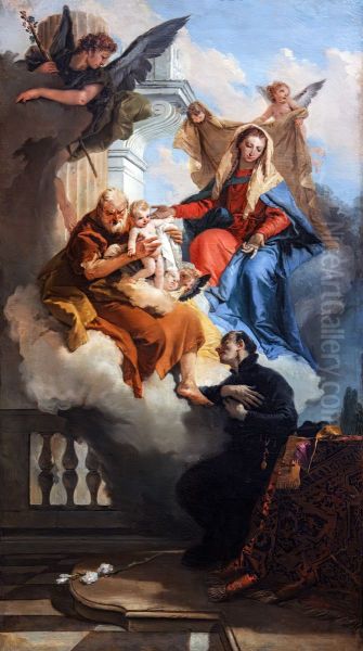 Apparition of the Holy Family to San Cajetan - view 1