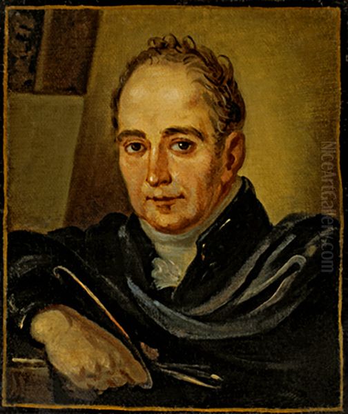 The Portrait of the PainterVladimir Borovikovsky(study). - view 1