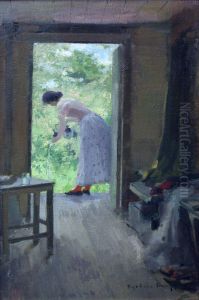 In the Country by Konstantin Alexeyevich Korovin