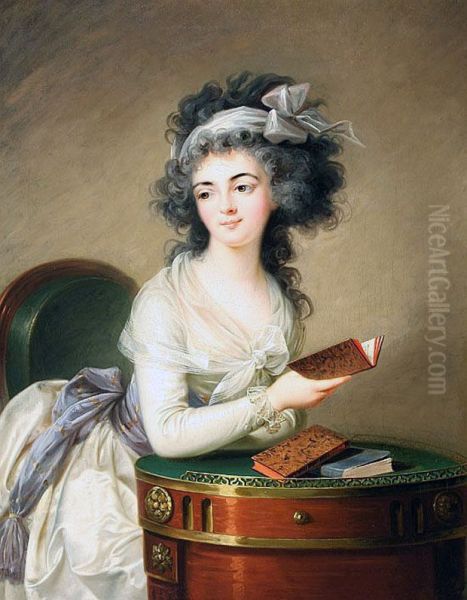 Portrait of a lady Reading - view 1