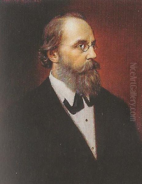 Portrat vonHeinrich Hlasiwetz(1825-1875), Rektor derTechnischen Hochschule Wien - view 1
