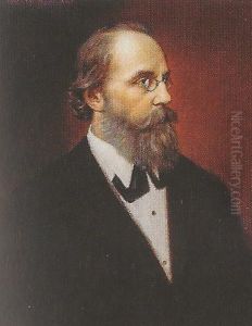 Portrat vonHeinrich Hlasiwetz(1825-1875), Rektor derTechnischen Hochschule Wien