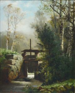 Small lock by Fernand Adriaenssens