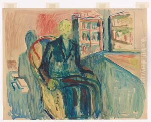 Self-Portrait. "Quarter past two in the Morning" by Edvard Munch