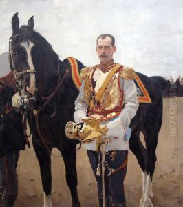 Portrait of Grand Duke Pavel Aleksandrovich by Valentin Serov