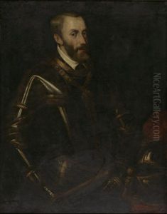 Portrait of Emperor Charles V in armour