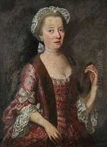 Portraits eines noblen Herrn und einer noblen Dame Portraits eines noblen Herrn und einer noblen Dame
