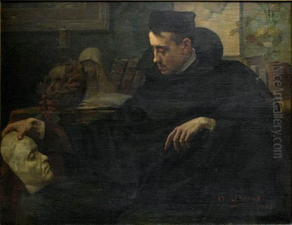 Vanitas portrait or 'To be or not to be' - view 1