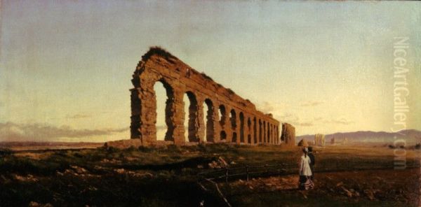 Visit to the Roman aqueduct - view 1