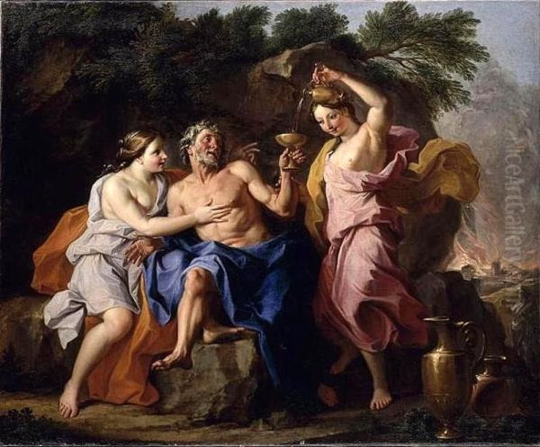 Loth and his Daughters - view 1